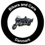 Bikers and cars